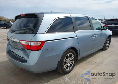 2013 Honda Odyssey Ex-L z USA, uszkodzony, nr VIN 5FNRL5H6XDB037648